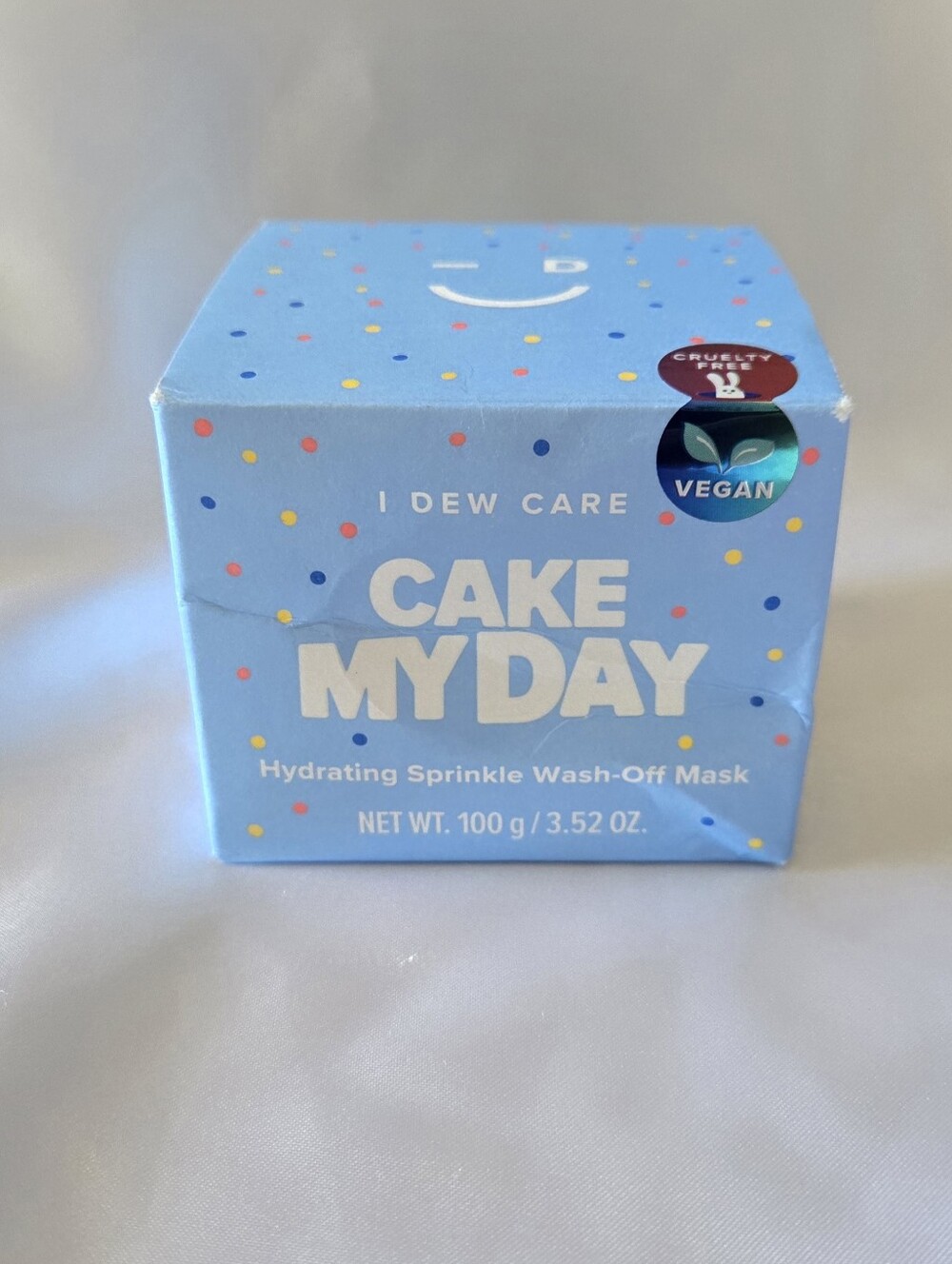 I Dew Care Cake My Day Hydrating Sprinkle Wash-Off Mask NWOT
